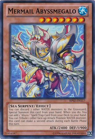 Mermail Abyssmegalo (BP02-EN117) Rare - Near Mint Unlimited