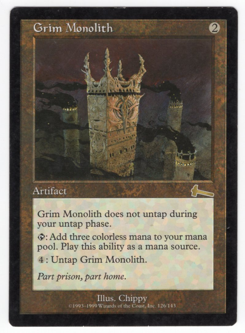 Grim Monolith (ULG-R) Heavy Play
