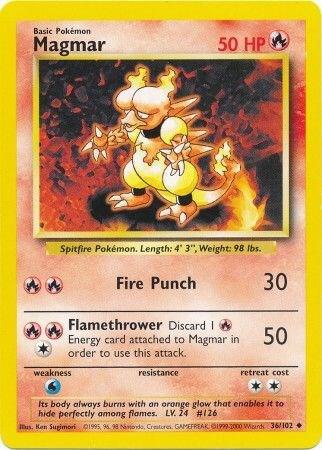 Magmar - 036/102 (BS)