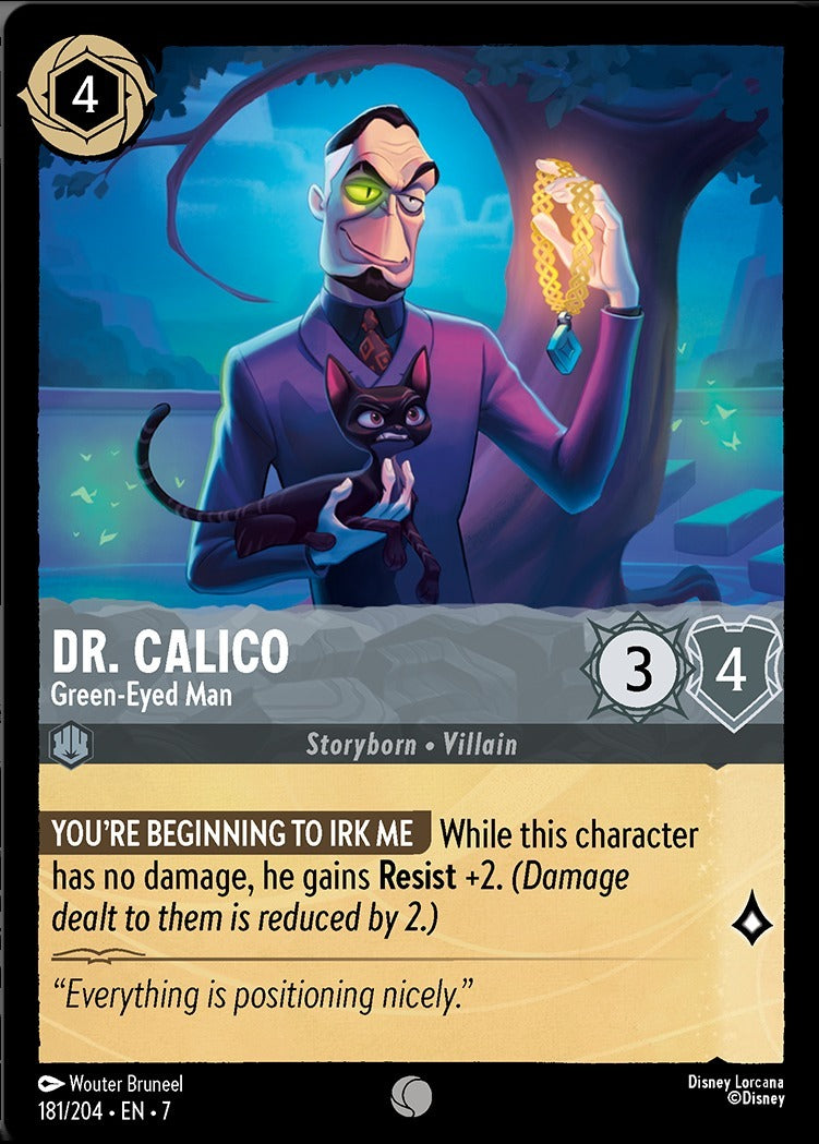 Dr. Calico - Green-Eyed Man (Archazia's Island - 181/204) Common