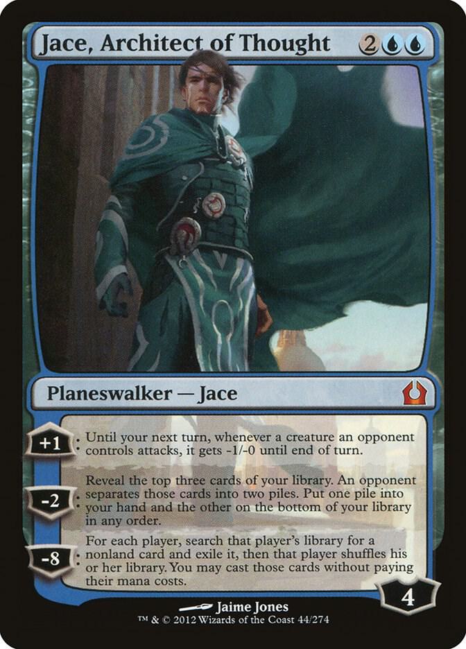Jace, Architect of Thought (RTR-M) Moderate Play