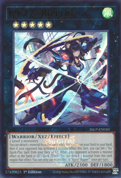 K9-17 Ripper (Emblazoned) (26LP-EN010)