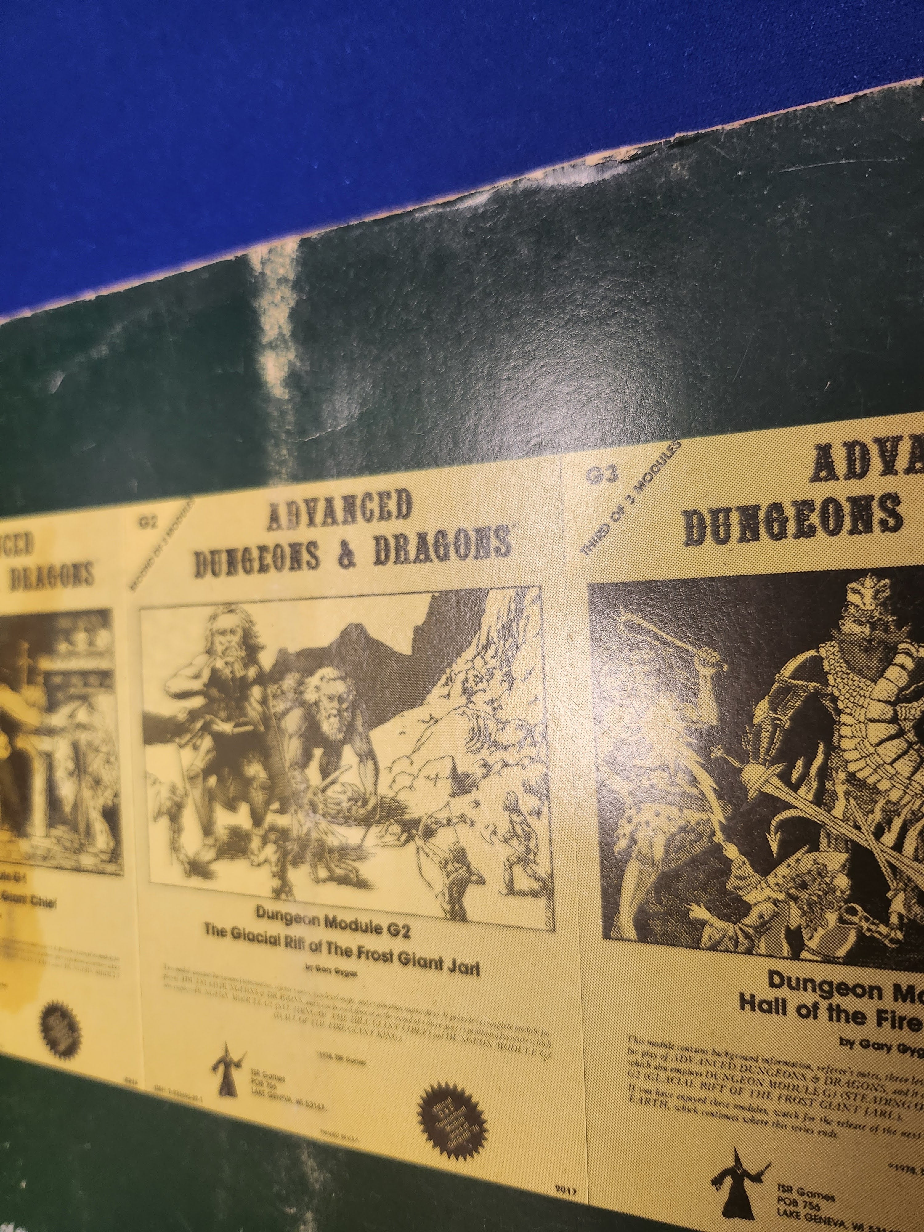 AD&D Dungeon Module G1-3: Against the Giants (USED) (9058) 1st Printing