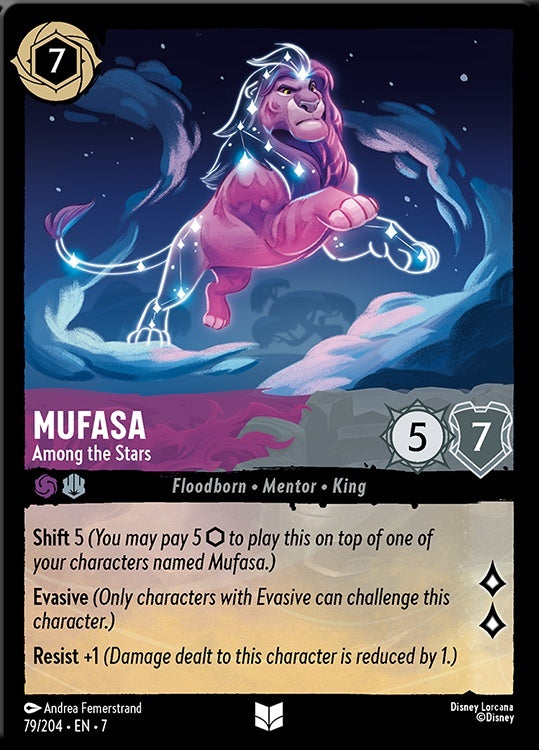 Mufasa - Among the Stars (Archazia's Island - 079/204) Uncommon