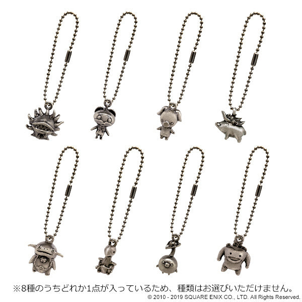 Final Fantasy XIV: Minion Metal Charm Vol.2: Blind Box DISPLAY (8pcs)
