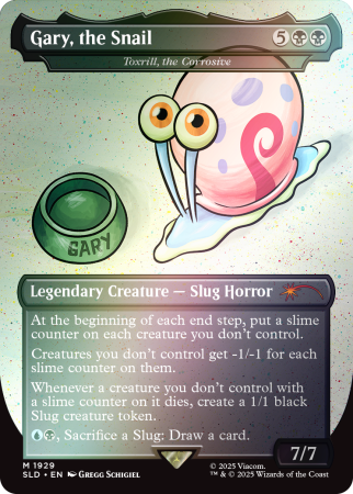 MTG: Secret Lair - Secret Lair x SpongeBob SquarePants: Legends of Bikini Bottom Foil Edition