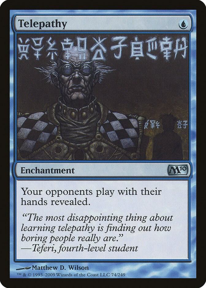 Telepathy (M10-U) Lightly Played