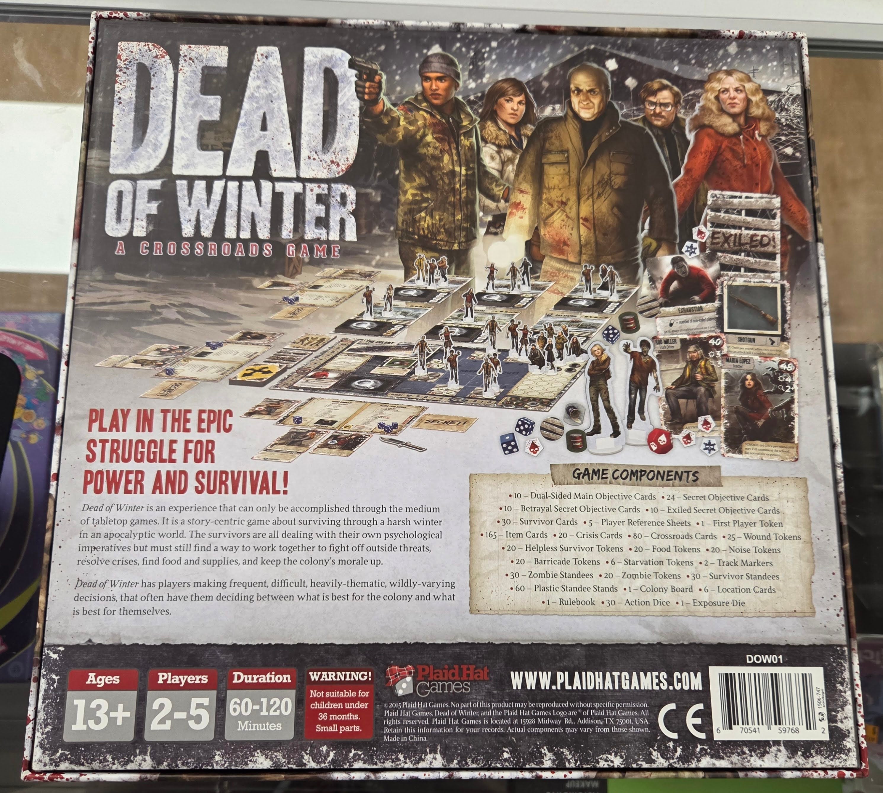 Dead of Winter (USED, SUBSTITUTED PIECE)