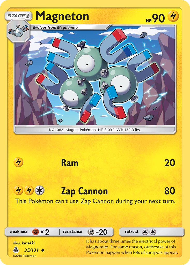 Magneton - 035/131 (FLI) Uncommon - Near Mint