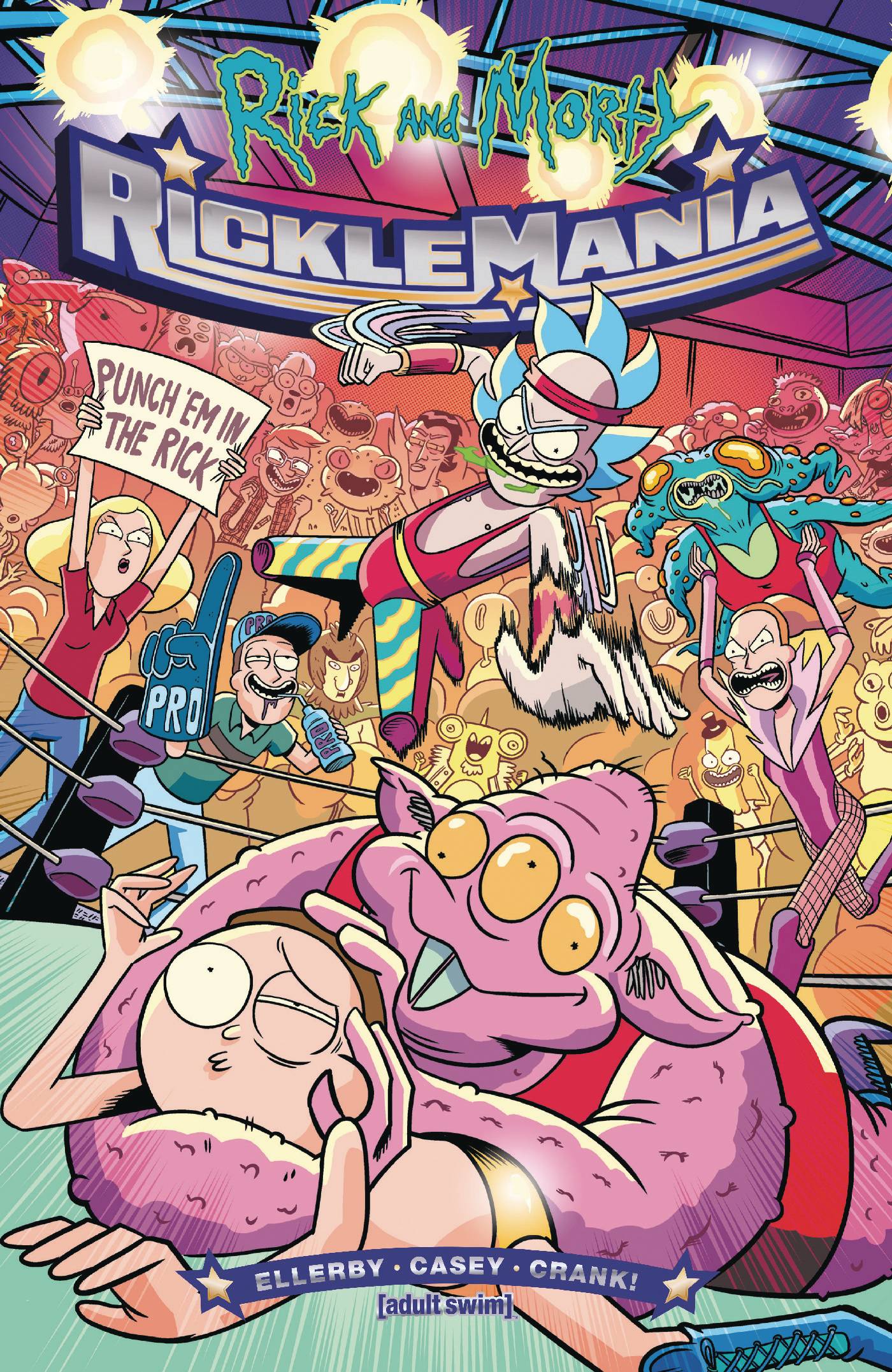 RICK AND MORTY RICKLEMANIA #1 (OF 4) CVR A MARC ELLERBY