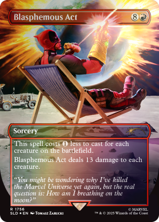 MTG: Secret Lair - Secret Lair x Marvel's Deadpool Foil Edition