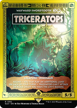 MTG: Secret Lair x Jurassic World: Life Breaks Free Foil Edition