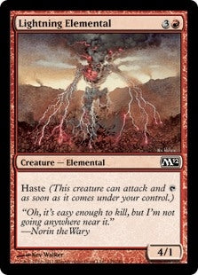 Lightning Elemental (M12-C)