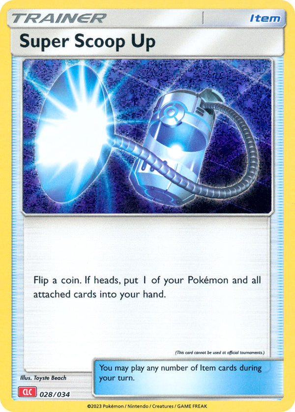 Super Scoop Up - 028/034 (TCG:CLC) Classic Collection - Near Mint Holofoil