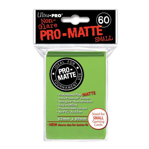 Ultra-PRO: Mini Sleeves - Pro-Matte:  Lime Green (60)