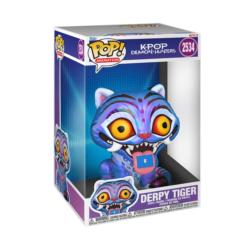 POP Figure (10 Inch): KPop Demon Hunters #2534 - Derpy Tiger