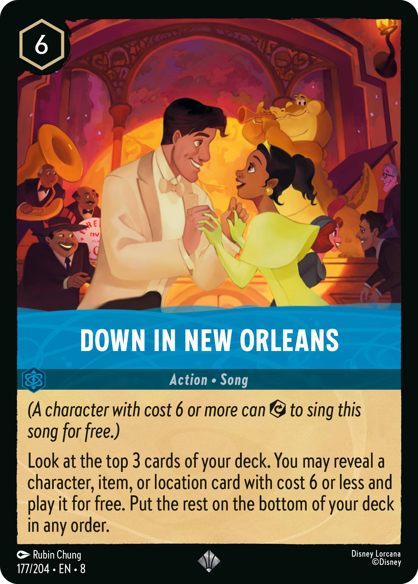 Down in New Orleans (Reign of Jafar - 177/204 ) Super Rare