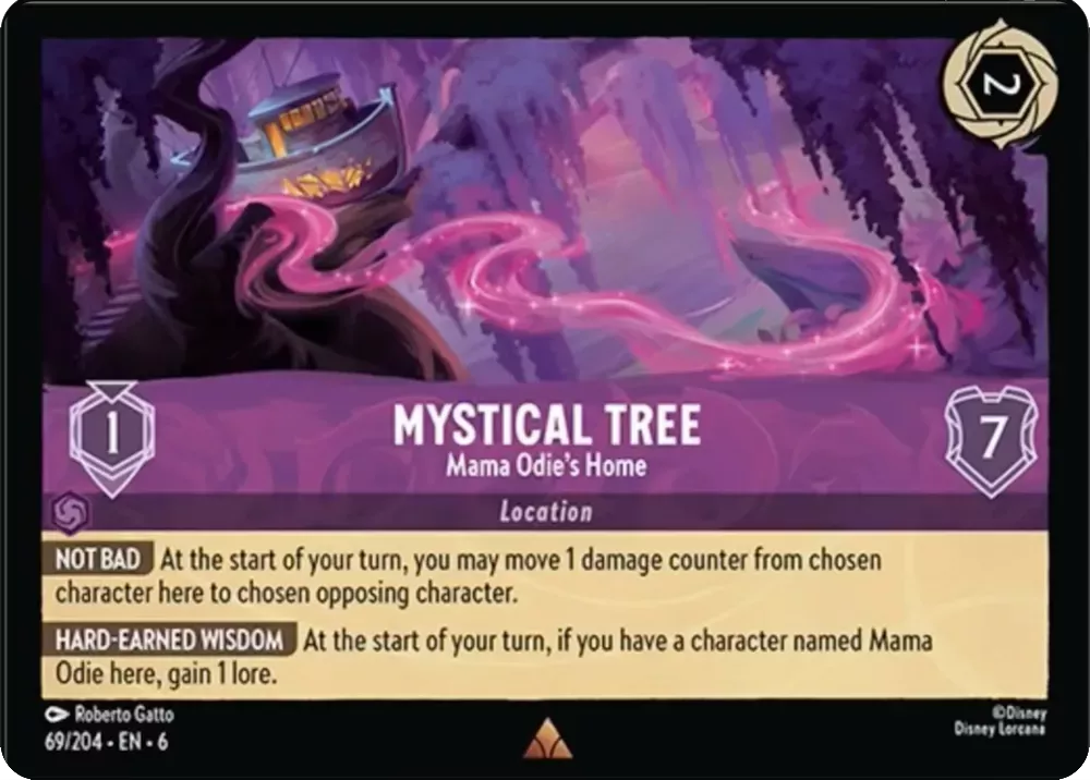 Mystical Tree - Mama Odie's Home (Azurite Sea 069/204) Rare - Near Mint