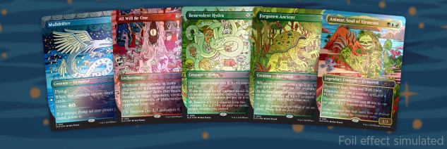 MTG: Secret Lair - Animar & Friends Rainbow Foil Edition MTG: Secret Lair - Animar & Friends Rainbow Foil Edition