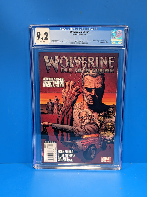 Wolverine (2003 Series) #66 (CGC 9.2) Old Man Logan Part 1