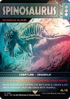 MTG: Secret Lair x Jurassic World: Life Breaks Free Foil Edition