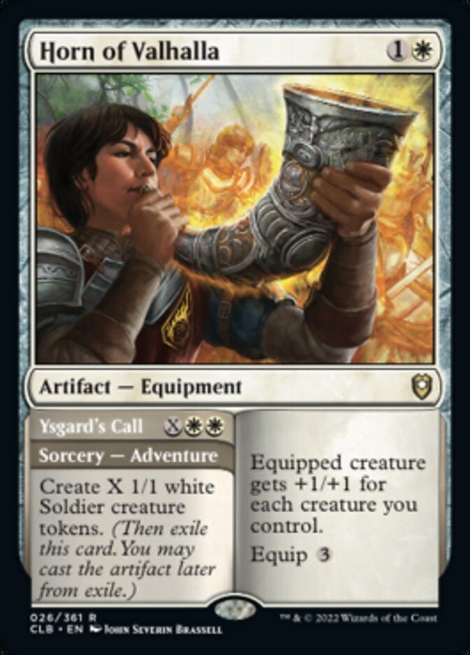 Horn of Valhalla // Ysgard's Call (CLB-R)