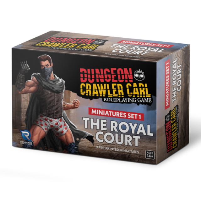 Dungeon Crawler Carl RPG: The Royal Court Minis Set 1