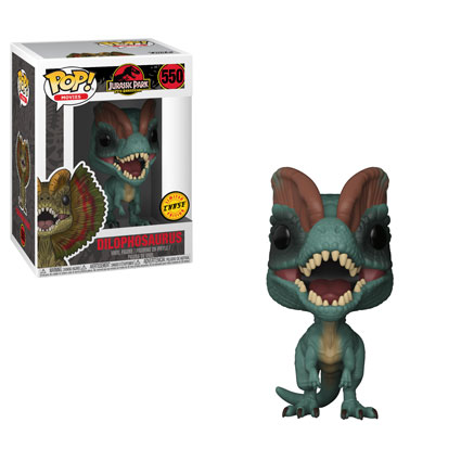 POP Figure: Jurassic Park #0550 - Dilophosaurus (Chase) (Damaged)