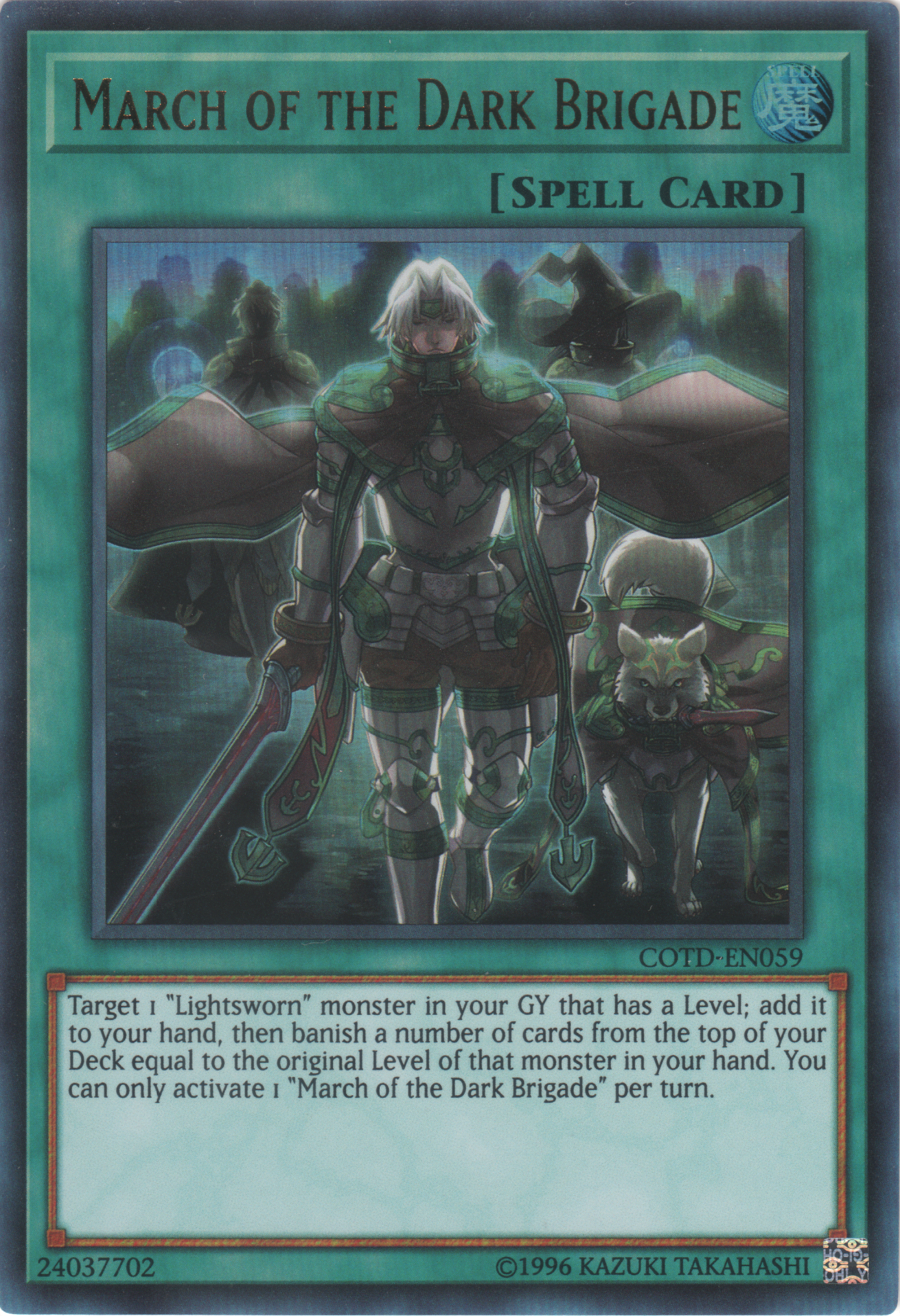 March of the Dark Brigade (COTD-EN059) Near Mint Unlimited - Ultra Rare