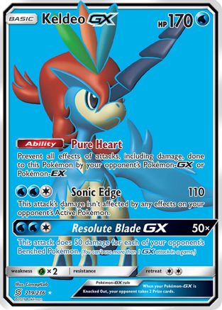 Keldeo GX (219/236)