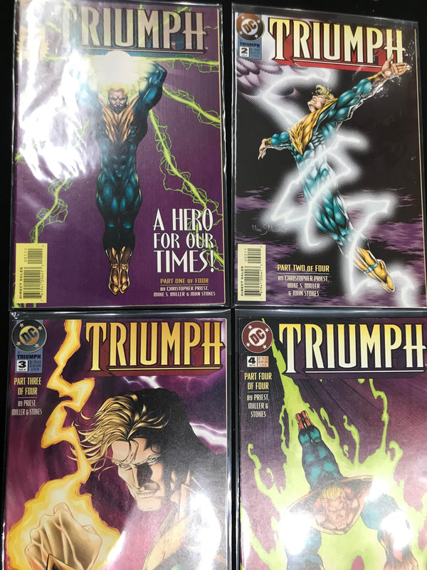 Triumph (1995) #1-4 Comic Bundle (Complete Series)