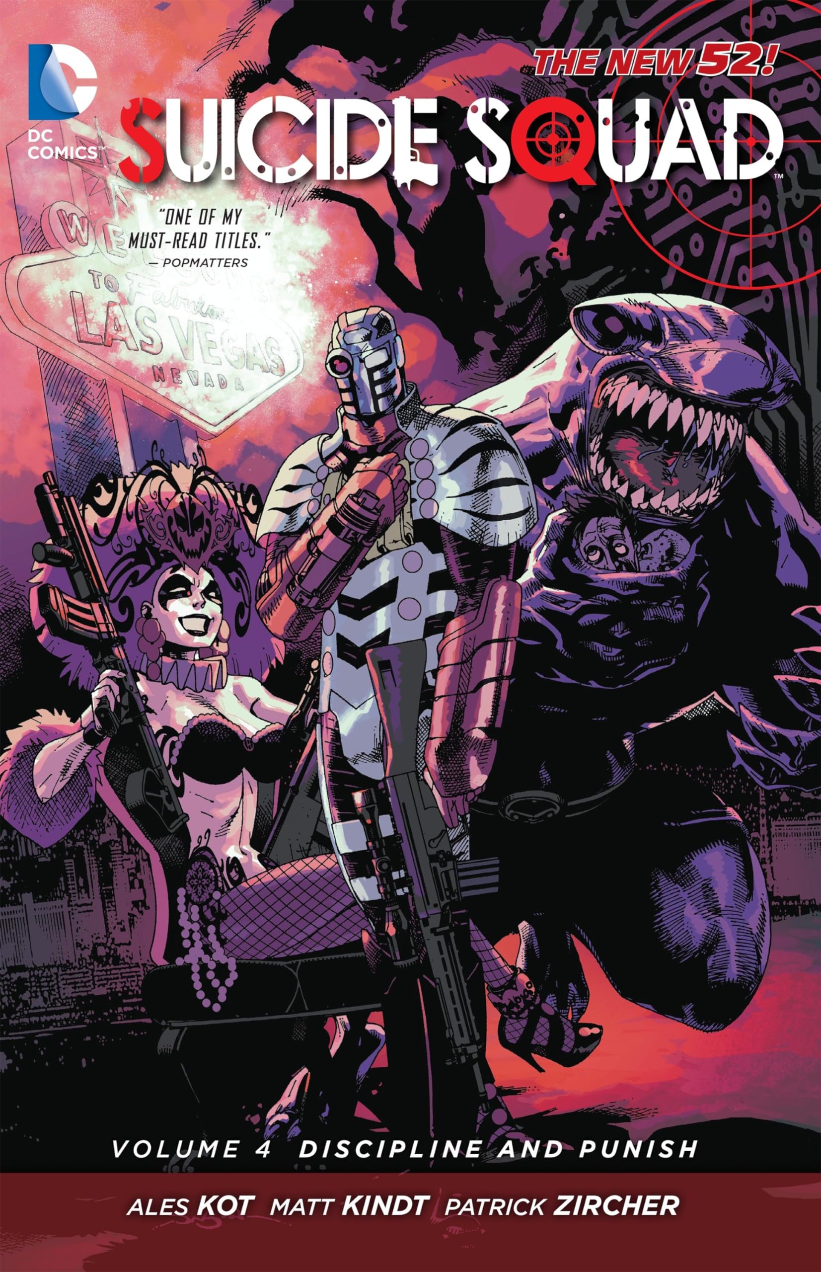 SUICIDE SQUAD TP #4 DISCIPLINE AND PUNISH (N52) (USED)