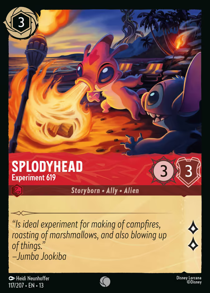 Splodyhead - Experiment 619 (117/204 - Attack of the Vine!) Common