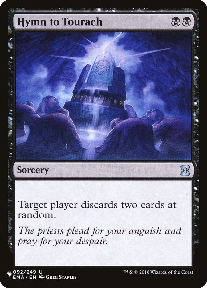 Hymn to Tourach (EMA-U-LIST)