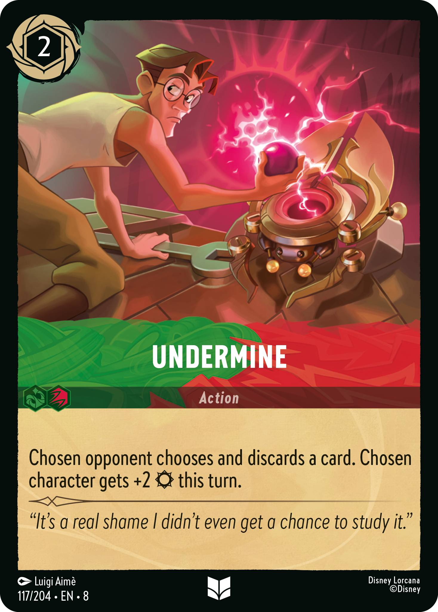Undermine (Reign of Jafar - 117/204 ) Uncommon