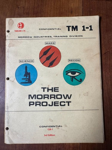 Epic System: The Marrow Project - Confidential - 3rd Edition (USED)