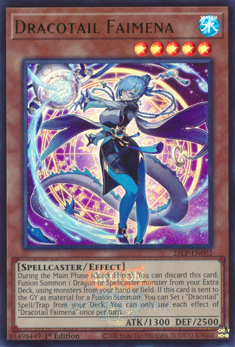 Dracotail Faimena (Emblazoned) (26LP-EN002)
