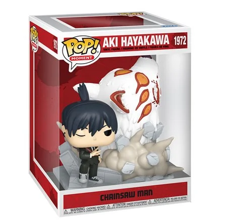 POP Figure Moment: Chainsaw Man #197 - Aki Hayakawa with Fox Devil
