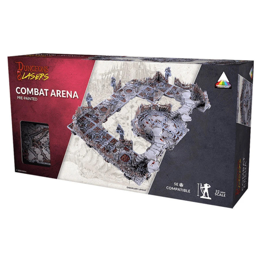 Dungeons & Lasers: Pre-Painted - Combat Arena