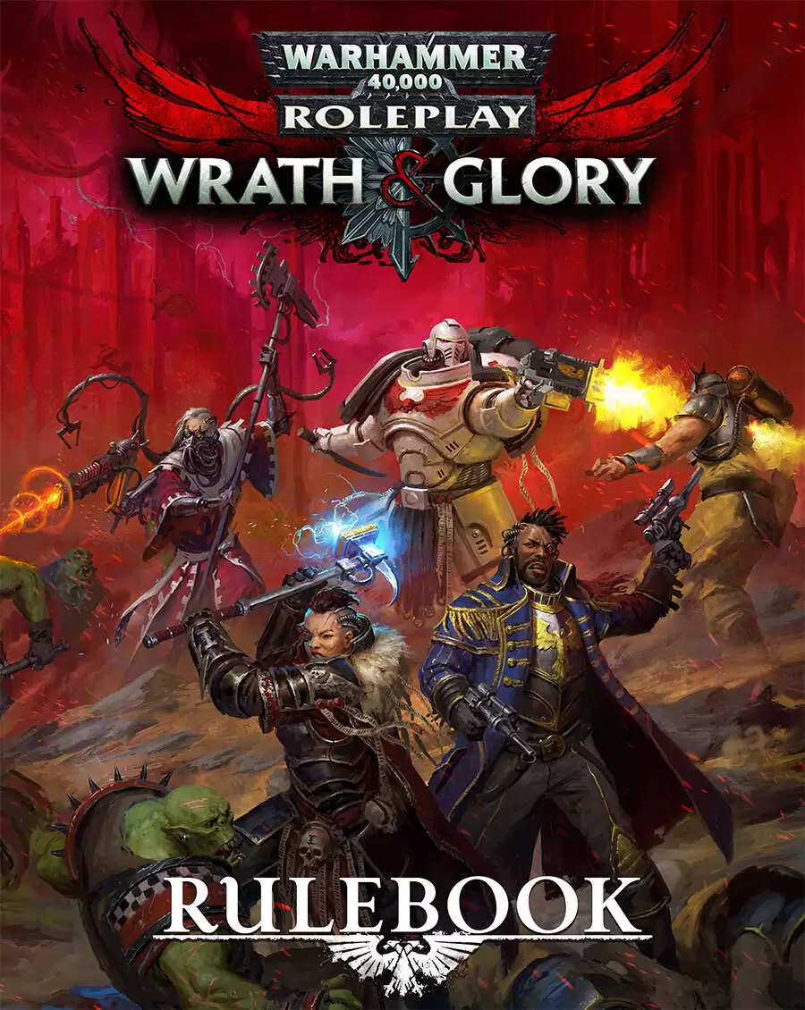 Warhammer 40K RPG: Wrath & Glory - Core Book (OOP) (USED)