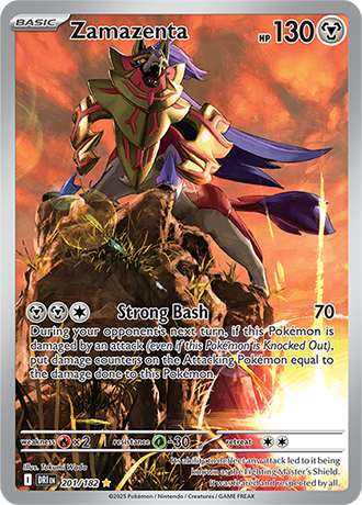 Zamazenta - 201/182 (DRI) Illustration Rare