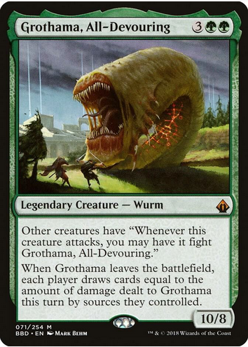 Grothama, All-Devouring (BBD-M) (Light Play)