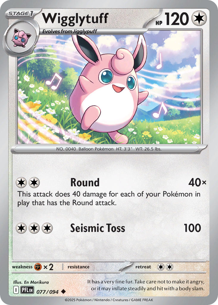Wigglytuff - 077/094 (PFL) Uncommon