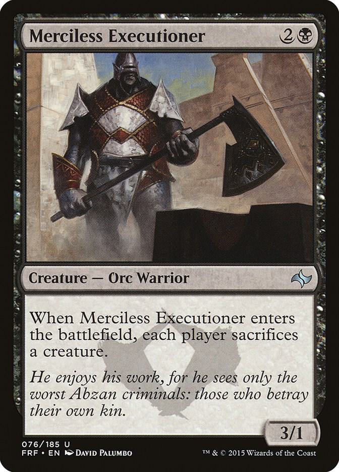 Merciless Executioner (FRF-U-FOIL)
