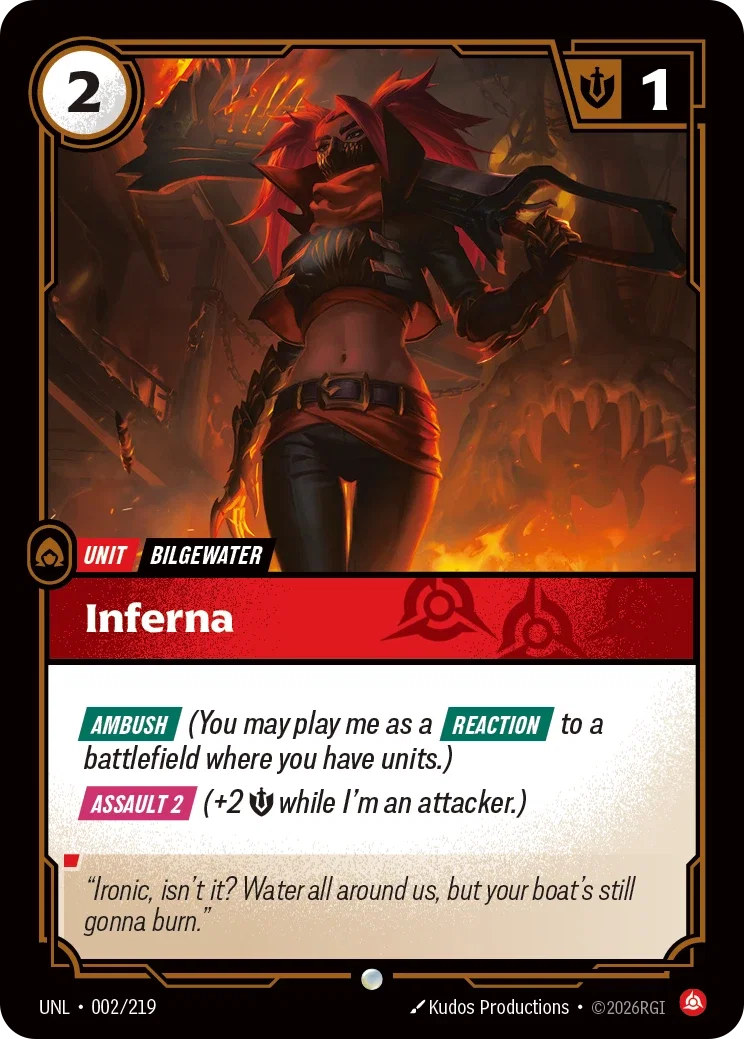 Inferna - 002/219 (UNL) Common