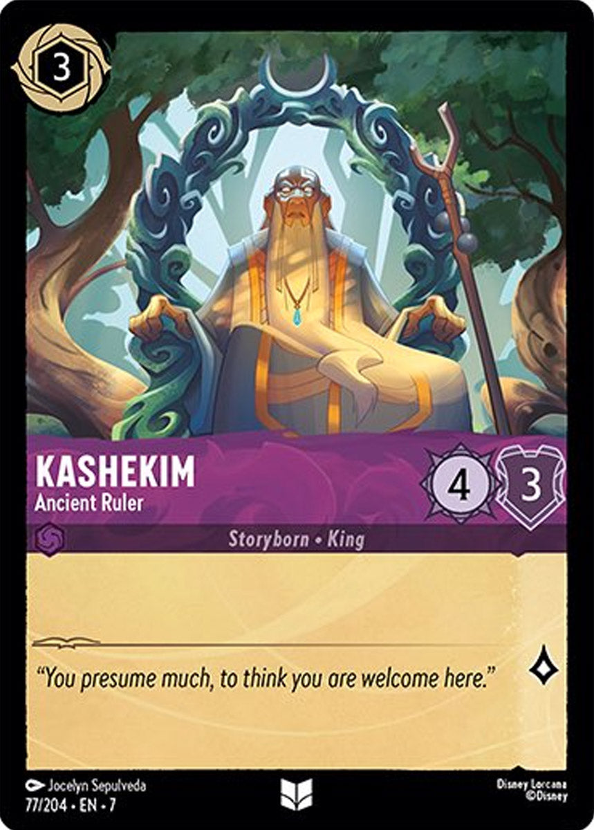 Kashekim - Ancient Ruler (Archazia's Island - 077/204) Uncommon