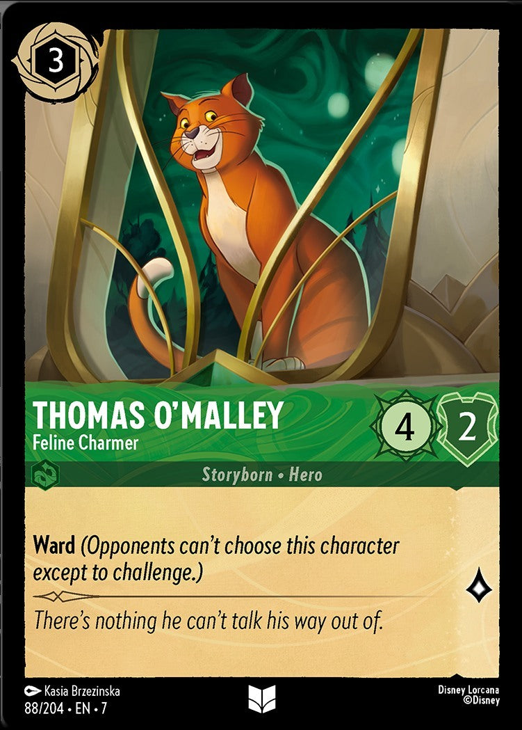 Thomas O'Malley - Feline Charmer (Archazia's Island - 088/204) Uncommon