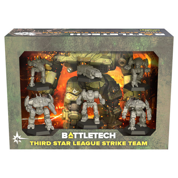 thumbnail image 2 of BattleTech: Third Star League Strike Team ForcePack – Miniatures Set By Catalyst Game Labs 2 of 4