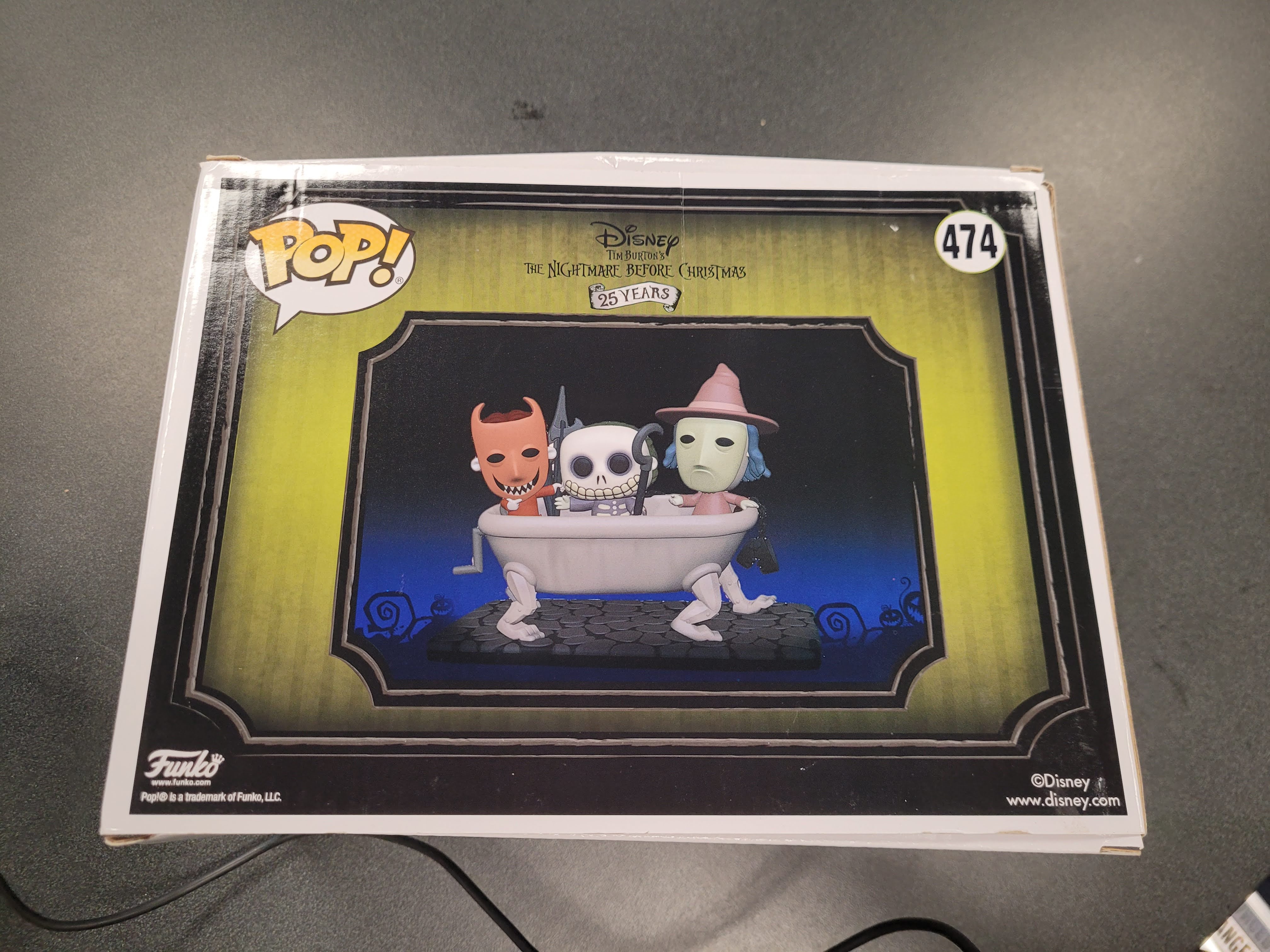 POP Figure Moment: Disney #0474 Nightmare Before Christmas - Lock, Shock, &Barrel (Hot Topic)