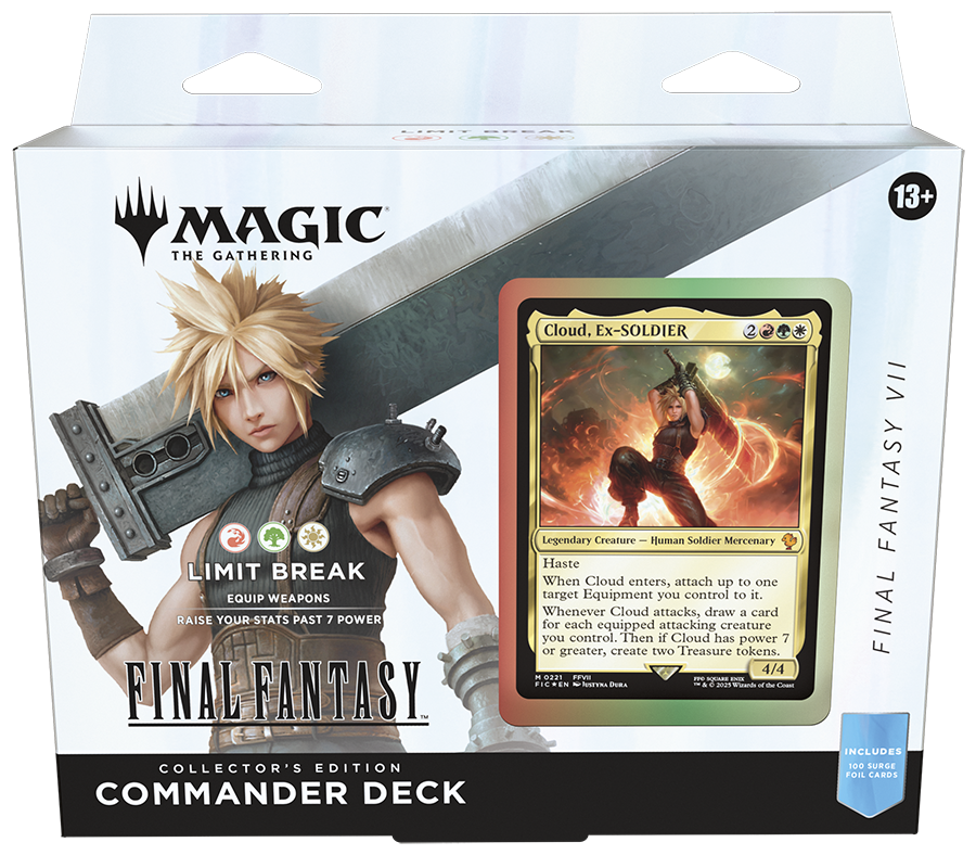 MTG: Final Fantasy - Commander Deck Collector Edition: FFVII: Limit Br MTG: Final Fantasy - Commander Deck Collector Edition: FFVII: Limit Br